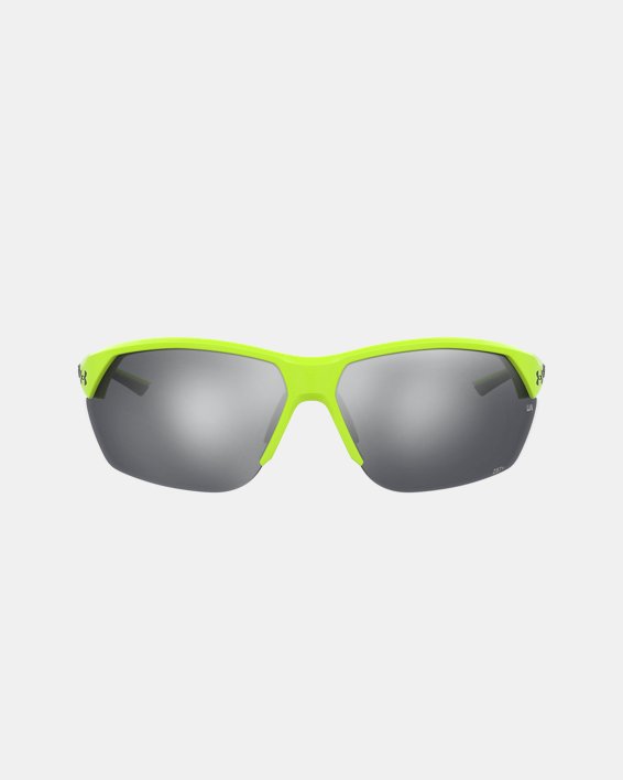 Unisex UA Compete Mirror Sunglasses, Green, pdpMainDesktop image number 1